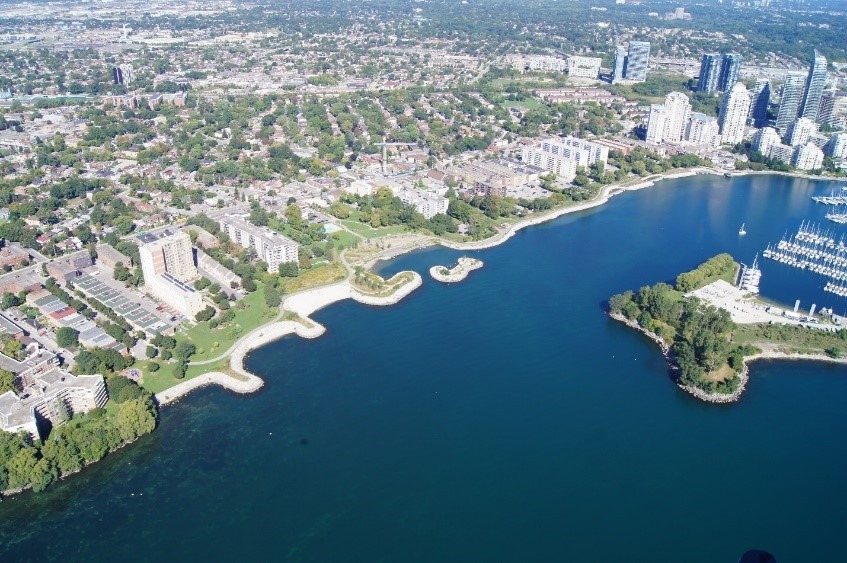 Restauration du littoral au parc riverain Mimico